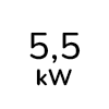 5,5 kW