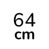64 cm