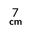 7 cm