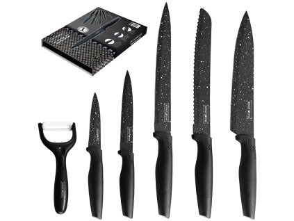 44590 royalty line rl mb5 6 dielna sada nozov granit s keramickou skrabkou