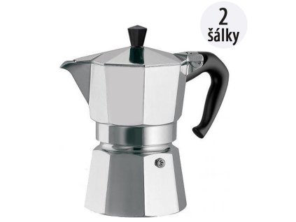 45718 arise 2 db os moka kavovar na pripravu espresa 2 salky