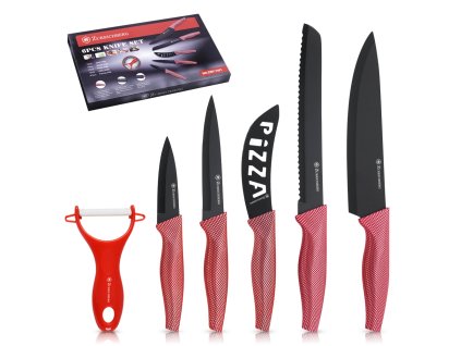 47281 zurrichberg zbp 0147 6 dielna sada nozov s keramickou skrabkou 19 5 19 3 12 10 8 5 cm cervena