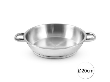 48484 perfect home 13342 nerezova panvica na omeletu 20x5