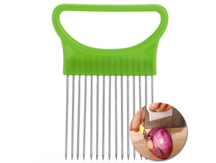 48562 perfect home 15425 drziak na krajanie cibule 8x12cm zelena