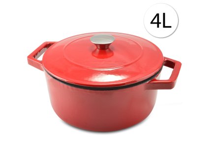 48925 perfect home 12968 liatinovy hrniec s pokrievkou 24cm 4l