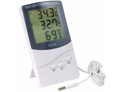 49099 ktj ta318 digitalny teplomer vlhkomer interieru a exterieru 50 c 70 c