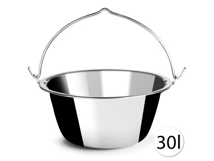 49510 perfect home 13958 zosilneny nerezovy kotlik na gulas 30 l