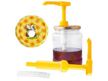 49849 royal kitchen rk 1051 davkovac medu s vieckom 8 5 cm pre zavaraninove pohare 0 7 l 1 kg zlta