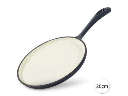 50584 perfect home 28375 liatinova panvica smaltovana 20 cm modra