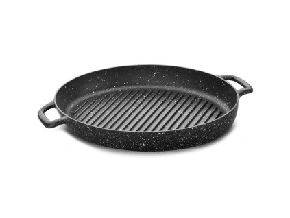 50587 korkmaz gusto a1374 16348 panvica s volkanit povrchom 35x25cm cierna