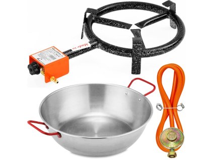 50737 perfect home pael 74 paella panvica 50 cm s horakom a hadicou 3ks