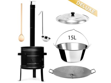50821 perfect home pl set 70 deluxe kotlikova suprava 15l 6ks kotlina kotlik pokrievka varecha naberacka platna