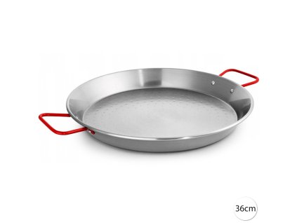 Garcima 13434 Oceľová paella panvica 36 cm (1)