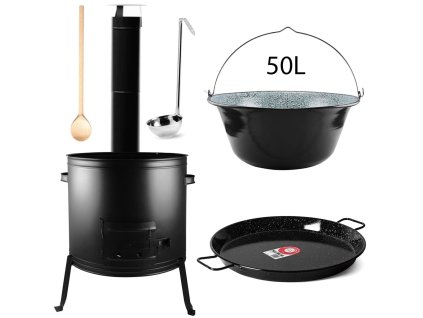 51316 perfect home 50l kotlikova suprava s 55cm panvicou 8ks pl set 143