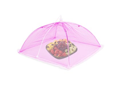 56283 krycia sietka na potraviny ruzova