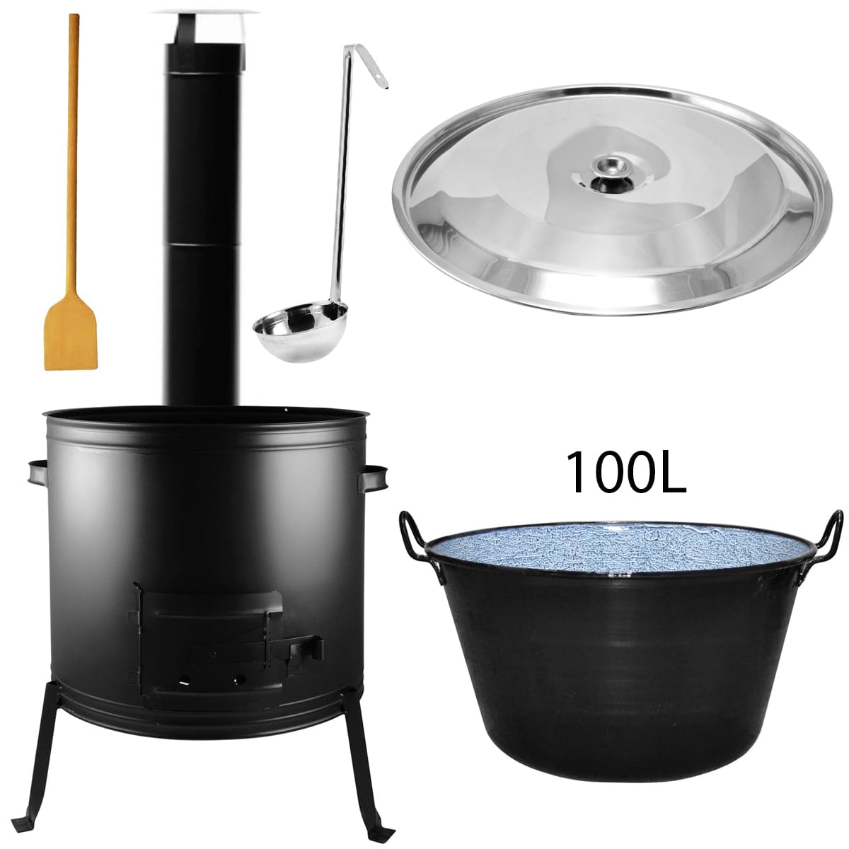 Perfect Home Set-189 Kotlíková souprava 100L, 6ks