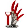 44746 royalty line rl c4st 1123 5 dielna sada nozov keramicke noze so skrabkou cervena