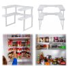 46432 spicy shelf sc011112 multifunkcny organizer do policky biely