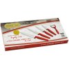 49324 2 royalty line rl c4r 5 dielna suprava nozov s keramickym povrchom a s keramickou skrabkou 15cm 13cm 10cm 7 5cm cervena