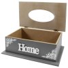 HomePRO 172433 Box na papírové kapesníky 27x15x8,8cm, bílo-šedá