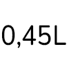 0.45 L