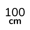 100 cm