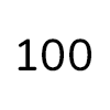 100