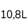10.8 L