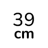 39 cm