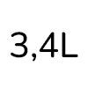 3.4 L