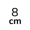 8 cm