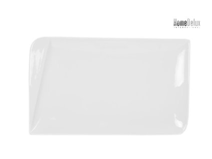 45049 homedelux hd12049 quatre porcelanovy servirovaci tanier hranaty 17 5x25cm