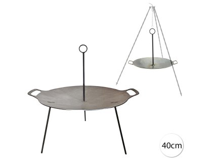 47611 perfect home 28252 platna na grilovanie zavesna ocelova 40cm