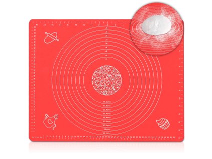 47806 kmt style 5403140 silikonova podlozka na cesto 40x50cm cervena