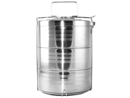 48466 perfect home 15702 3 dielny termoobedar nerezovy 3x1450ml strieborny