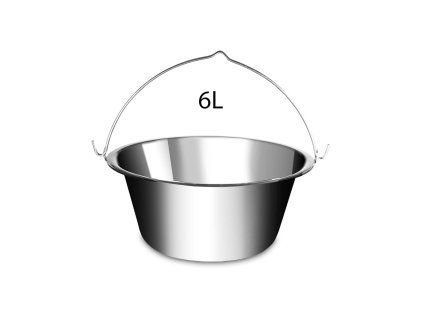 48586 lux lk 6 nerezovy kotlik na gulas klasik 6l