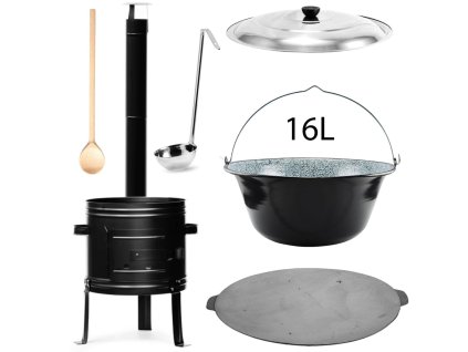 50710 perfect home pl set 65 kotlikova suprava 16l 6ks kotlina kotlik pokrievka varecha naberacka platna