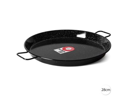 Garcima 13384 Smaltovaná paella panvica 28 cm (1)