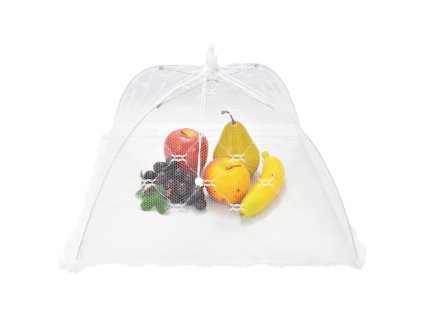 51706 perfect home krycia sietka na potraviny 35x35x20cm biela 72068