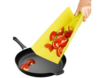 skladacia doska na krajanie zlta