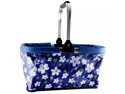 52672 perfect home 10450 skladaci nakupny kosik 26l 46x27x21cm modry