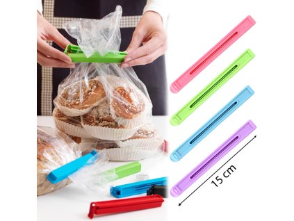 Royal Kitchen RK-1250 Klipsy na sáčky 4 ks, 15 cm