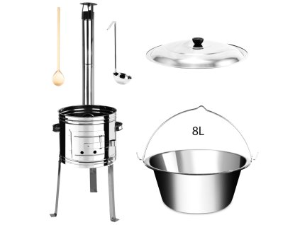 kotlikova suprava nerezova 8l VN 0831