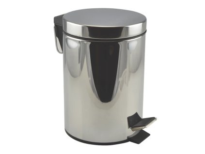 Perfect Home Ocelovy odpadkovy kos s pedalom 3L 28143
