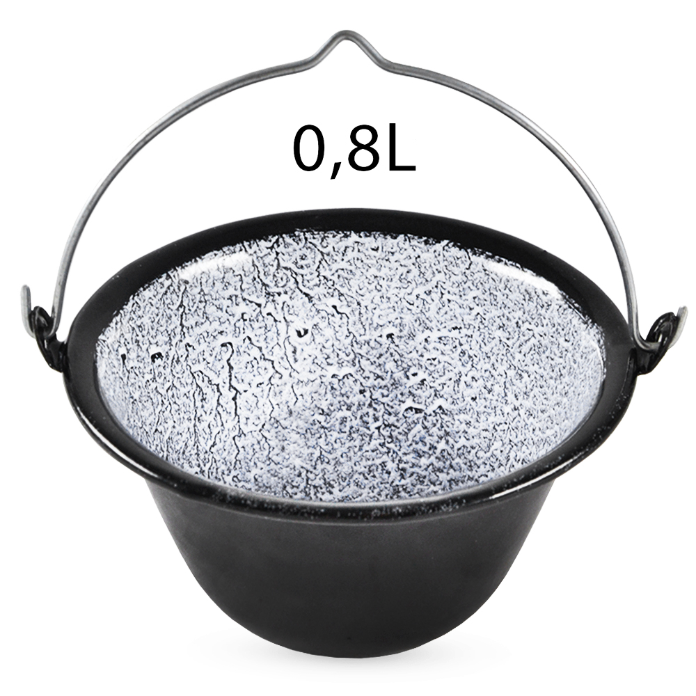 TFY 7106 Servírovací kotlík na guláš 0,8 l smalt