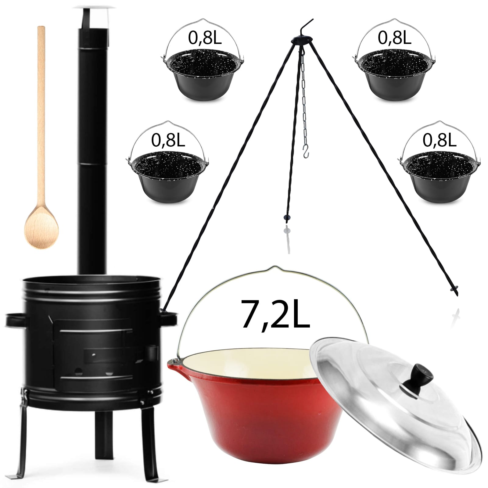 Perfect Home Partyset45 Kotlíková súprava 7,2L, 9ks