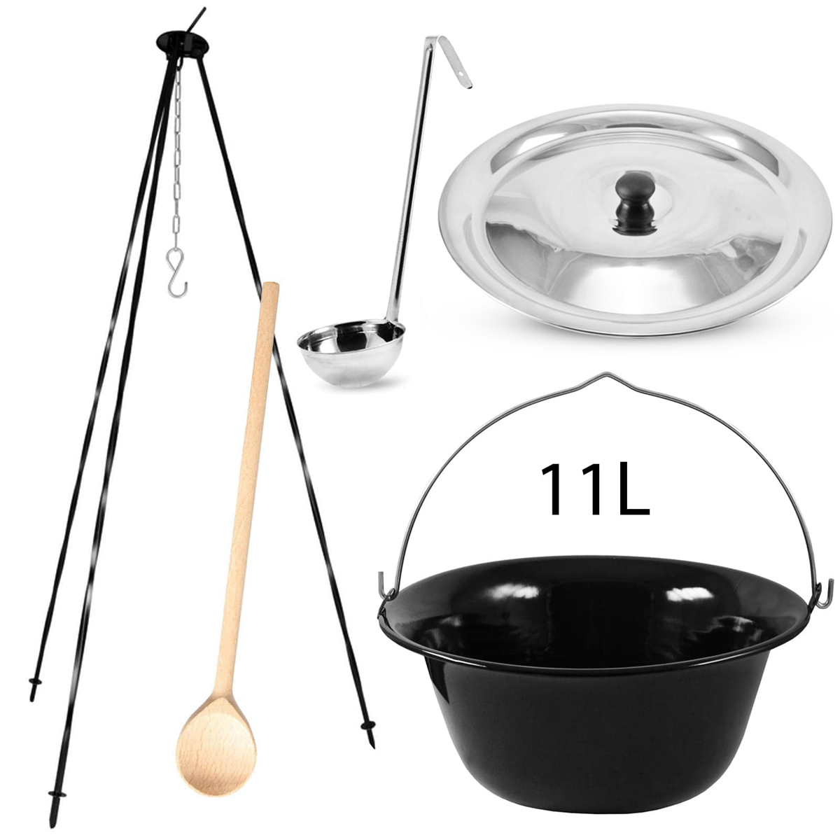 Perfect Home Set-82 Kotlíková súprava 11 L, 5 ks