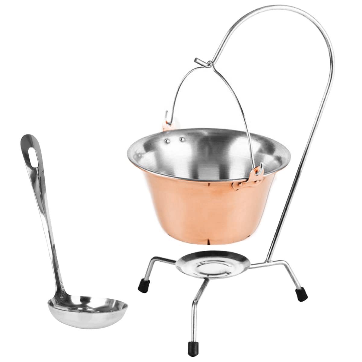 Perfect Home Servírovací kotlík so stojanom, naberačkou, 0,8L, 87519