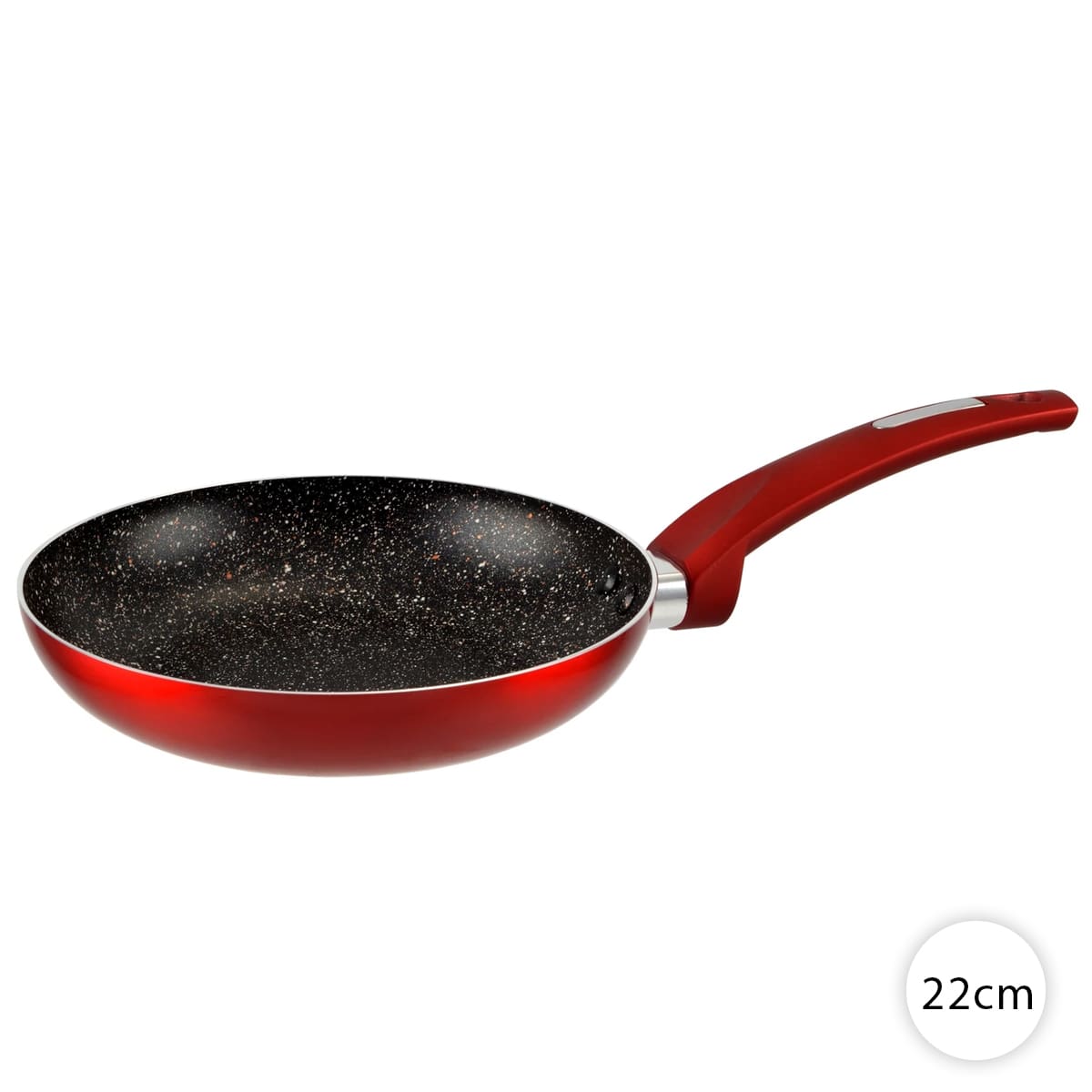 Nepriľnavá granitová panvica 22 cm na indukciu – Red Comfort | Perfect Home 13013