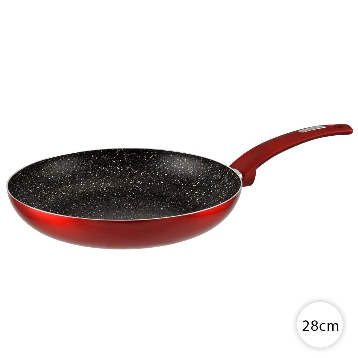 Nepriľnavá granitová panvica 28 cm na indukciu – Red Comfort | Perfect Home 15716